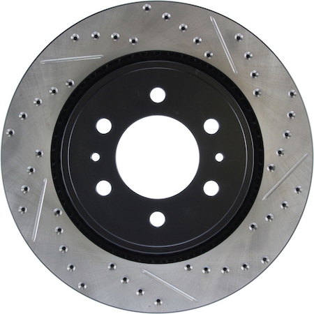 Centric Parts Sport Drilled/Slotted Brake Rotor, 127.65119L 127.65119L